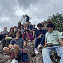 Students in the Sierra Norte mountains of Oaxaca