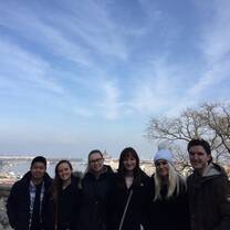 Students in Budapest, Hungary!