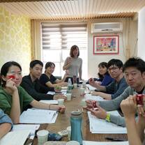 General Chinese group photo at classroom