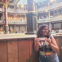 Participant in Shakespeare's Globe in London