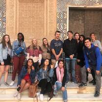 Participants pose for a photo in Spain