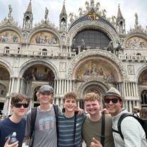 Students exploring italy