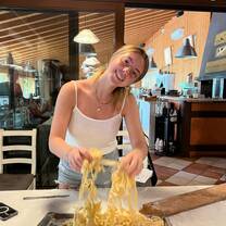 Making pasta in Italy!