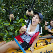 Rustic Pathways rafting in Costa Rica