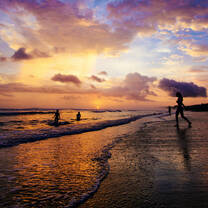 Rustic Pathways surfing in Costa Rica