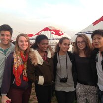 My friends with GoAbroadChina 
