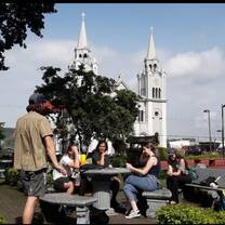 Learning about Costa Rican history in San Ramon