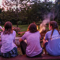 Group bonfire