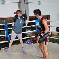 Muy Thai training 