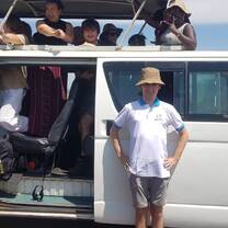 Young Surgeons participants on a safari to Ruma National Park-Homa Bay Kenya