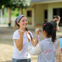 love volunteer childcare programs