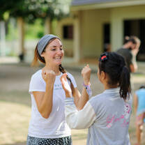 love volunteer childcare programs