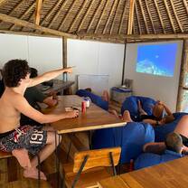 Lessons on Fish ID while we review our BRUV footage