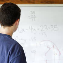 Math class at New Summit Academy