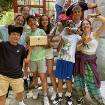 Group picture of one of our Treasure Hunt teams