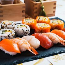 Sushi making