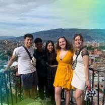 Interns from The Intern Group in Medellin, Colombia for their internship abroad.