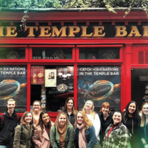 The Intern Group interns on program in Dublin, Ireland.