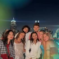 Interns from The Intern Group doing an international internship in Bangkok, Thailand.