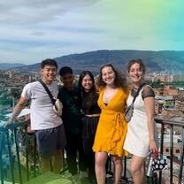 Interns from The Intern Group in Medellin, Colombia for their internship abroad.