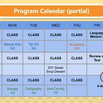 Program calendar
