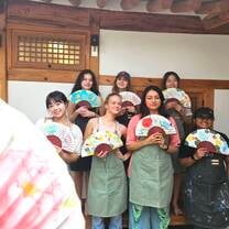 Fan painting class 