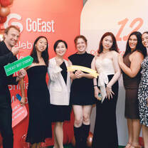 Group photo by GoEast photo booth