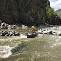 Paddle Down Rapids