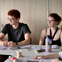 Interactive classes at our summer camp in France