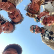 Students selfie