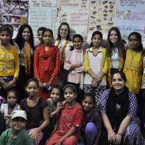 Volunteers from Portugal worked at a childcare and education NGO in Delhi, India where they prepared multiple different interactive sessions for the students to learn about different cultures from around the world, improve their communication skills and so much more