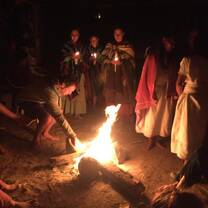 Ceremonies at Finca Sagrada's Spirit House