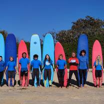 Learning to surf in Australia