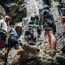 Rock climbing