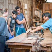 VISIONS Peru woodworkshop