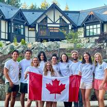 L&E World Camp Canada Leaders at Shawnigan Lake