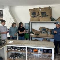 learning about the coffee industry in GT