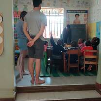 4. "Volunteer creating lesson plans to support educational growth in underserved communities