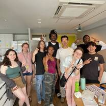 High school students from the USA