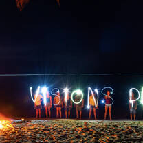 VISIONS Dominican Republic lightpainting at the beach 