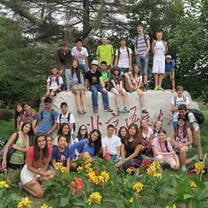 RICH camp group photo