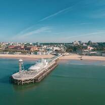 Bournemouth Beach and the pier