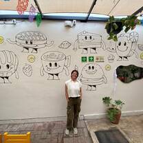 Intern in Oaxaca, Mexico working on art and graphic design projects at a local studio