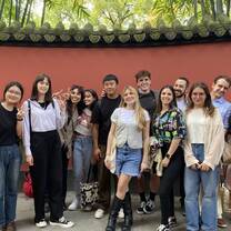 Au pairs group photo
