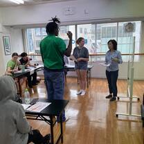 Students are very welcome to participate in the lessons.