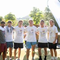 Group photo with UNYP tshirts