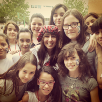 With Students in Spain 