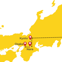 Tokyo Kyoto Osaka