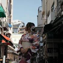 Lady in kimono