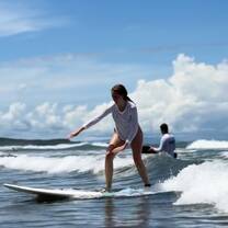 Surfing lessons